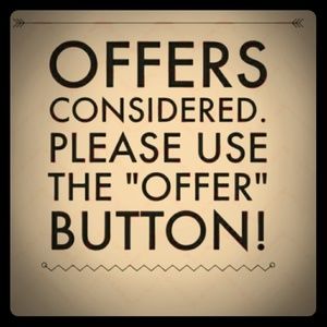 ❤❤Make me an offer❤❤